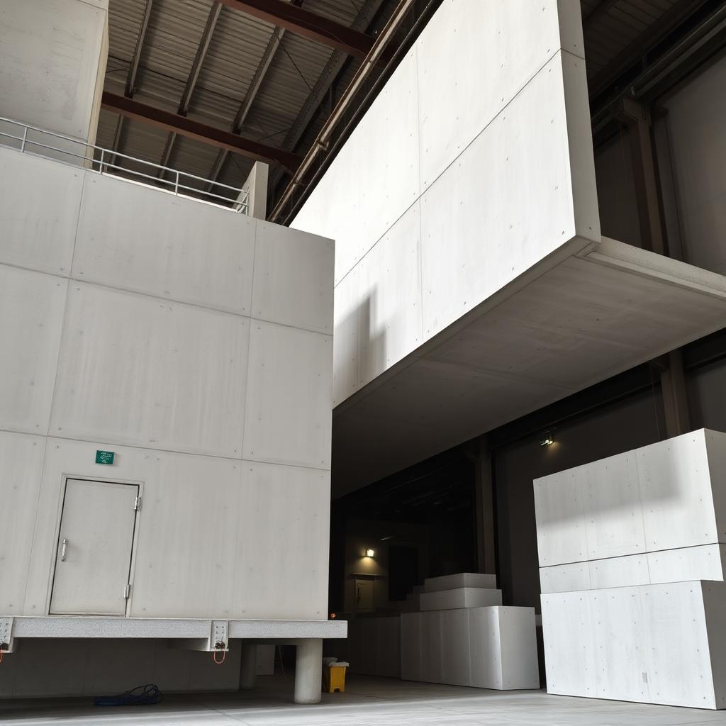 Precast construction facility